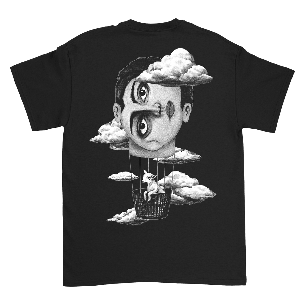 clouds tee - black