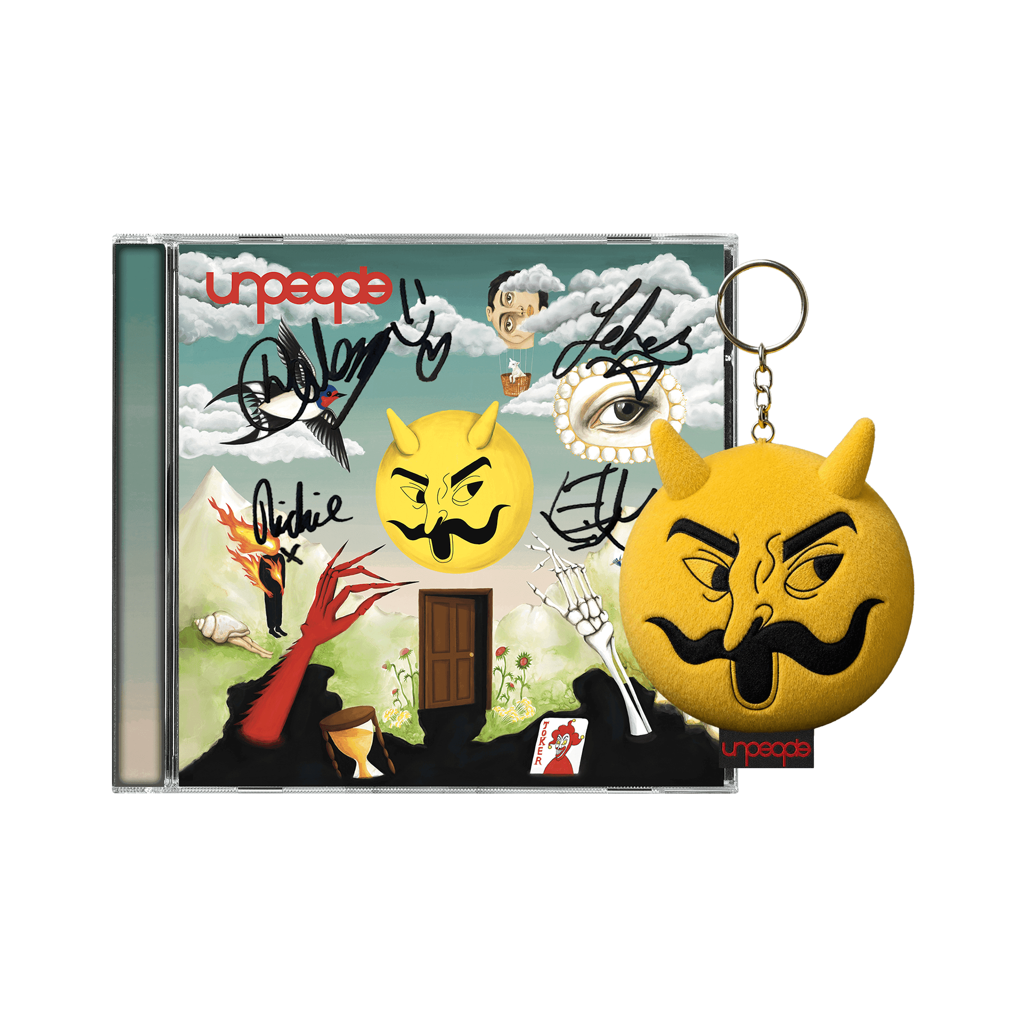 we are unpeople keychain bundle